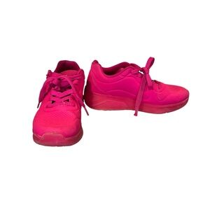 S Sport by Skechers Girl's Conny Sneakers in Hot Pink.